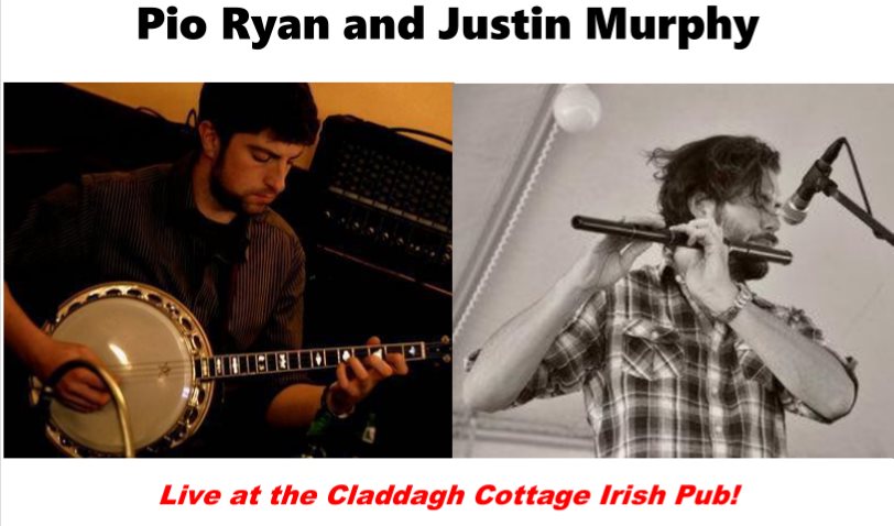 Hourglass Live Music Pio Ryan Justin Murphy Claddagh Cottage